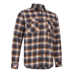 Charles Shirt | 58198 Brown Check -1
