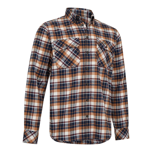 Charles Shirt | 58198 Brown Check -1