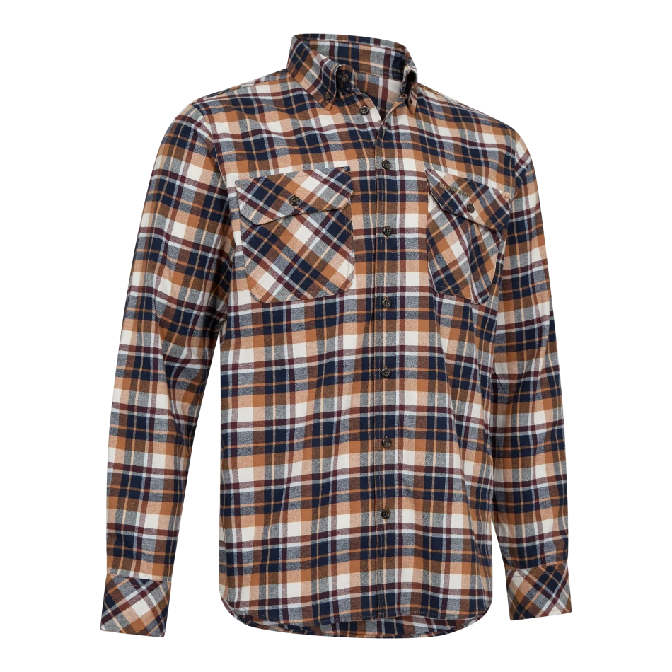 Charles Shirt | 58198 Brown Check -1