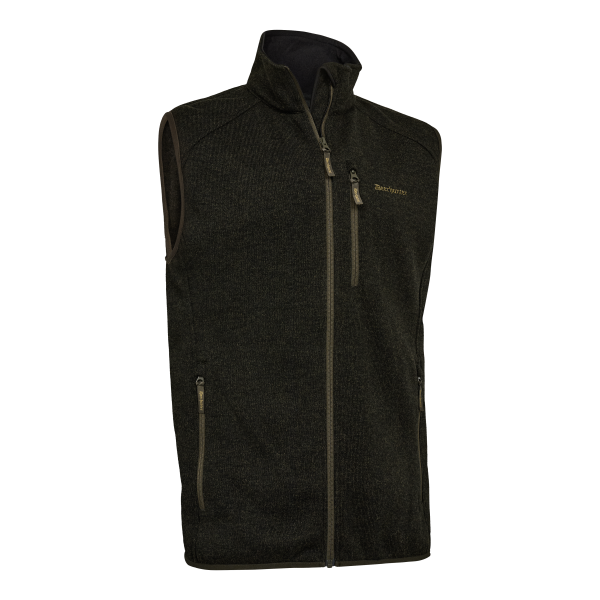 Moor Knitted Waistcoat | 393 Timber -1