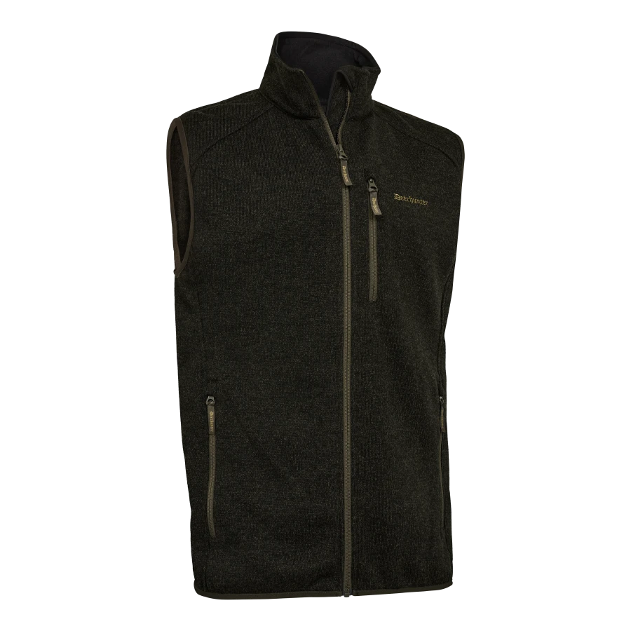 Moor Knitted Waistcoat | 393 Timber -1