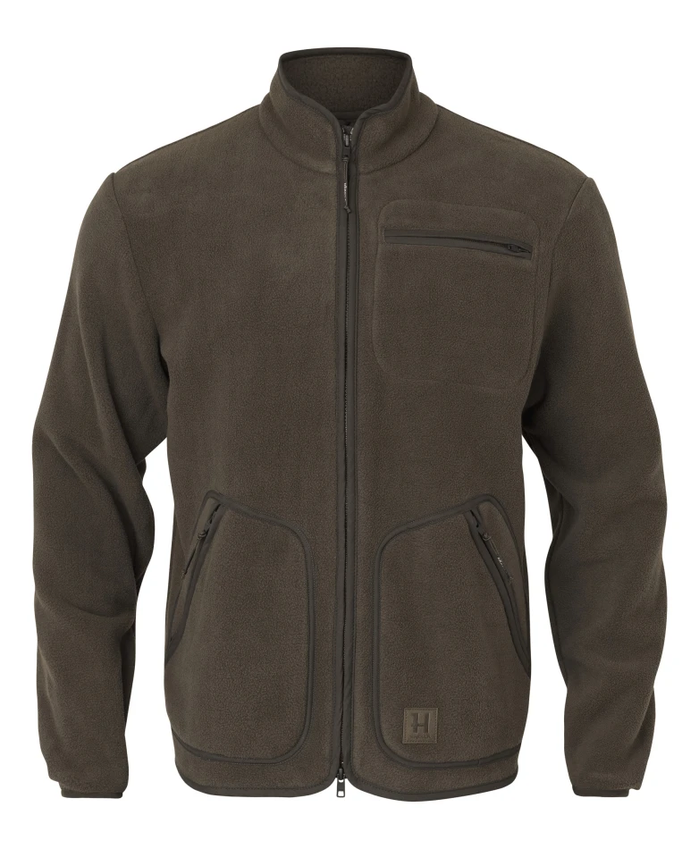 Harkila Torsby Fleece Jacket, kolor: Dark Brown 1