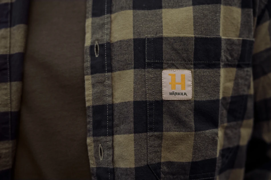 Harkila Scandinavian L/S Shirt, kolor: Tarmac Check 7