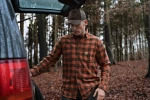 Harkila Scandinavian L/S Shirt, kolor: Autumn Orange Check 4