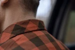 Harkila Scandinavian L/S Shirt, kolor: Autumn Orange Check 9