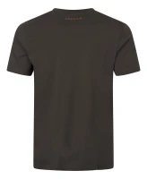 Harkila Scandinavian S/S T-shirt, kolor: Shadow Brown 2
