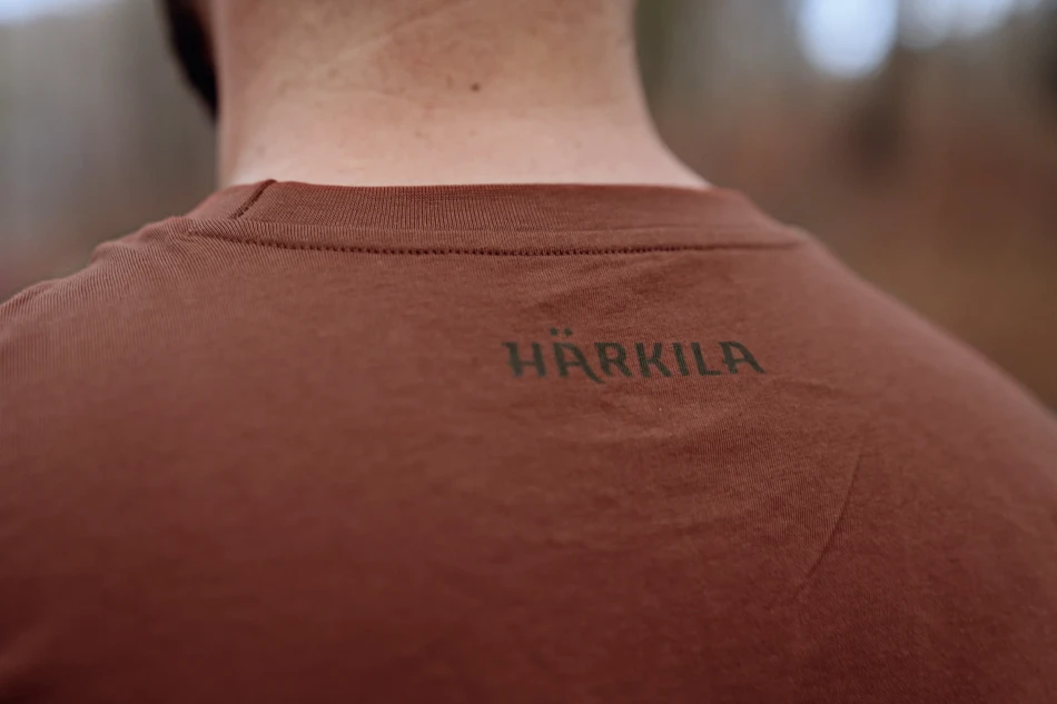 Harkila Nature S/S T-shirt, kolor: Autumn Orange 5