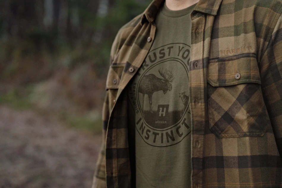 Harkila Moose S/S T-Shirt, kolor: Tarmac 4