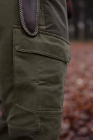 Hill Trousers, kolor: Black Olive/Forest Night 7