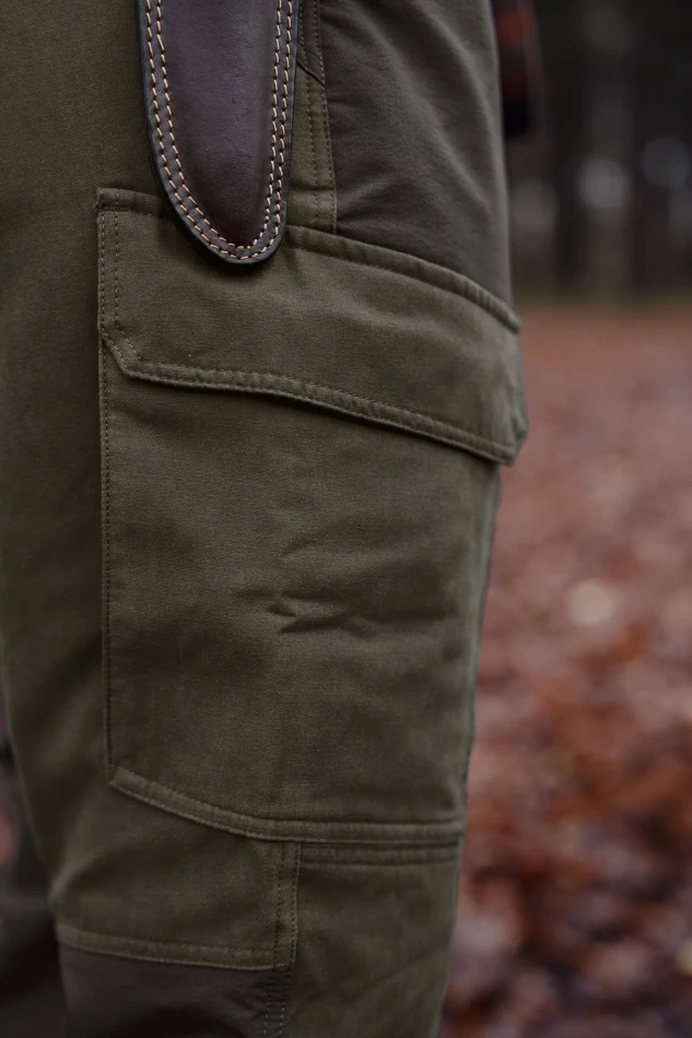 Hill Trousers, kolor: Black Olive/Forest Night 7