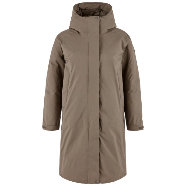 Ovik GTX Padded Parka W | Suede Brown -1
