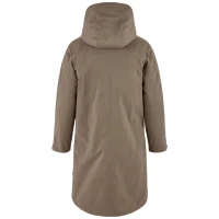 Ovik GTX Padded Parka W | Suede Brown -2