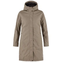 Kiruna Hydratic Padded Parka W | 244 Suede Brown -1
