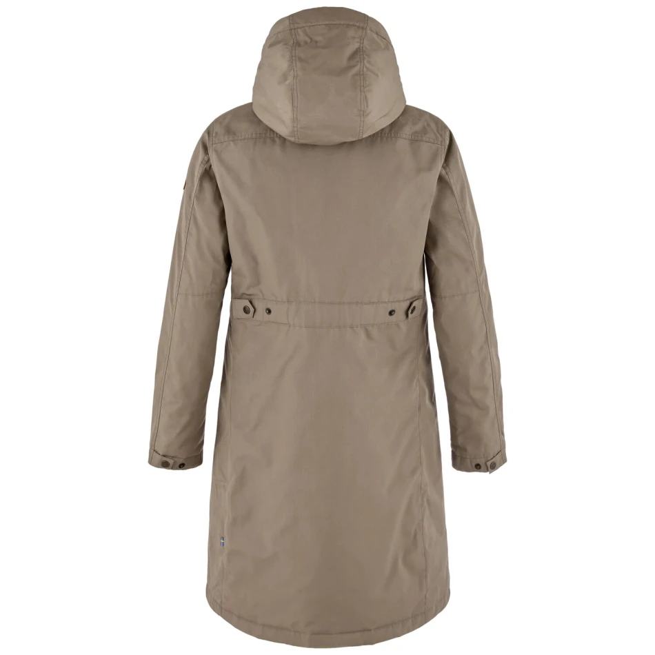 Kiruna Hydratic Padded Parka W | 244 Suede Brown -2