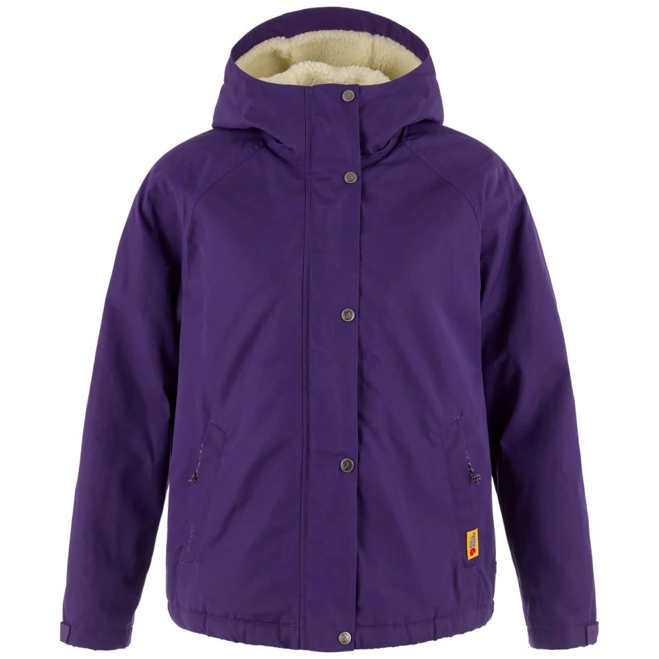 Vardag G-1000 Pile Jacket W | 425 Dark Violet -1