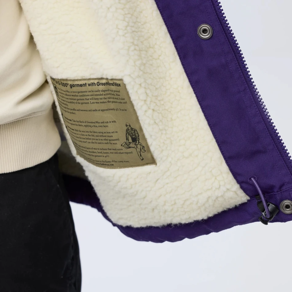 Vardag G-1000 Pile Jacket W | 425 Dark Violet -6