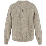 Ovik Cable Knit W | 021 Fog -2