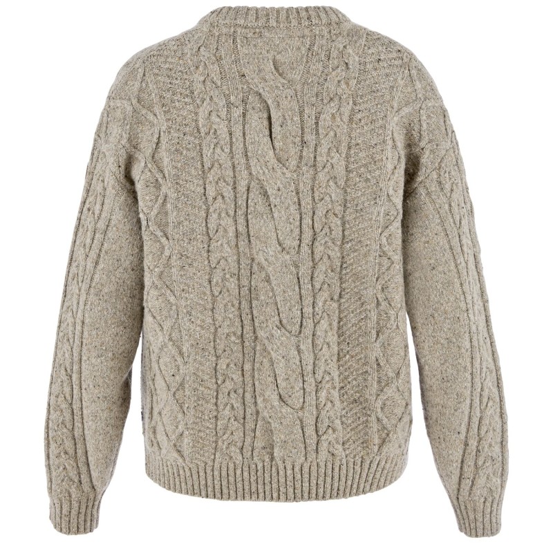 Ovik Cable Knit W | 021 Fog -2