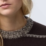 Fjallraven Jacquard Knit W | 294-191 Black Oak/Light Beige -5