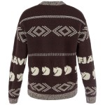 Fjallraven Jacquard Knit W | 294-191 Black Oak/Light Beige -2
