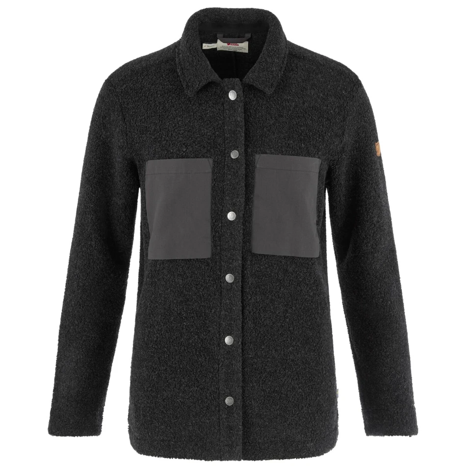 Kaitum Overshirt W | 030 Dark Grey -1