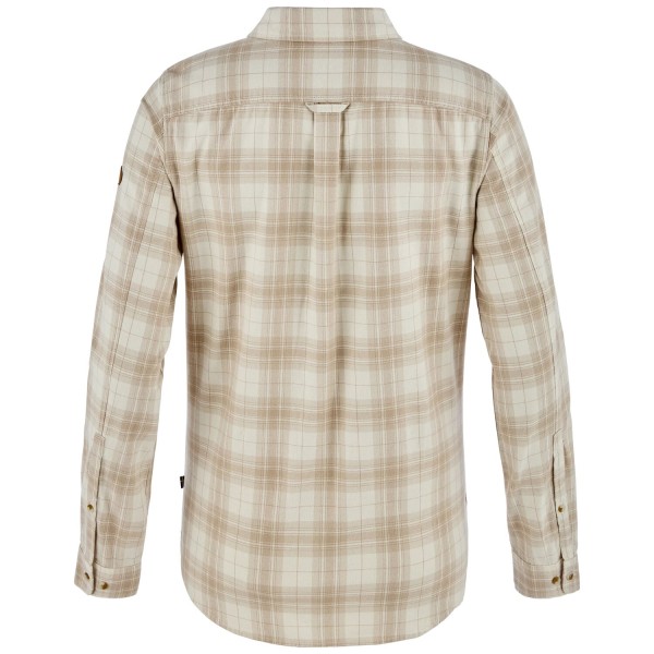 Ovik Classic Flannel Shirt W | 113-118 Chalk White/Fossil -2