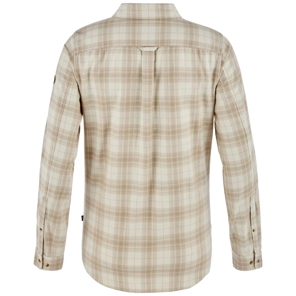 Ovik Classic Flannel Shirt W | 113-118 Chalk White/Fossil -2