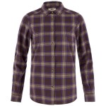 Ovik Classic Flannel Shirt W | 294-425 Black Oak/Dark Violet -1