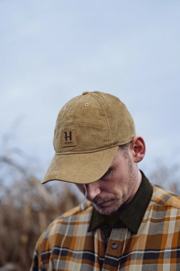 Harkila Corduroy Cap, kolor: Elmwood 4
