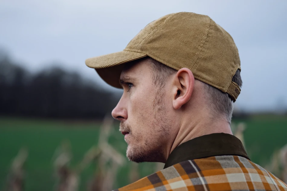 Harkila Corduroy Cap, kolor: Elmwood 2