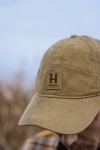 Harkila Corduroy Cap, kolor: Elmwood 5