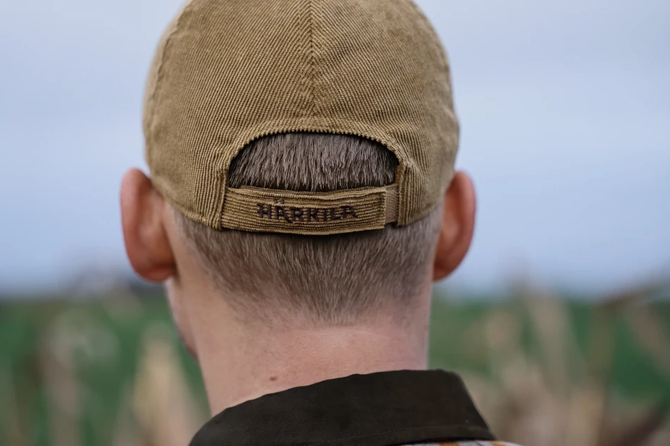 Harkila Corduroy Cap, kolor: Elmwood 3