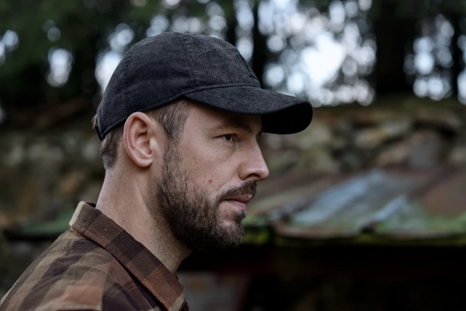 Harkila Corduroy Cap, kolor: Phantom 2