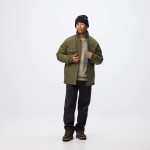 Ovik Down Shirt Jacket M | 625 Laurel Green -5