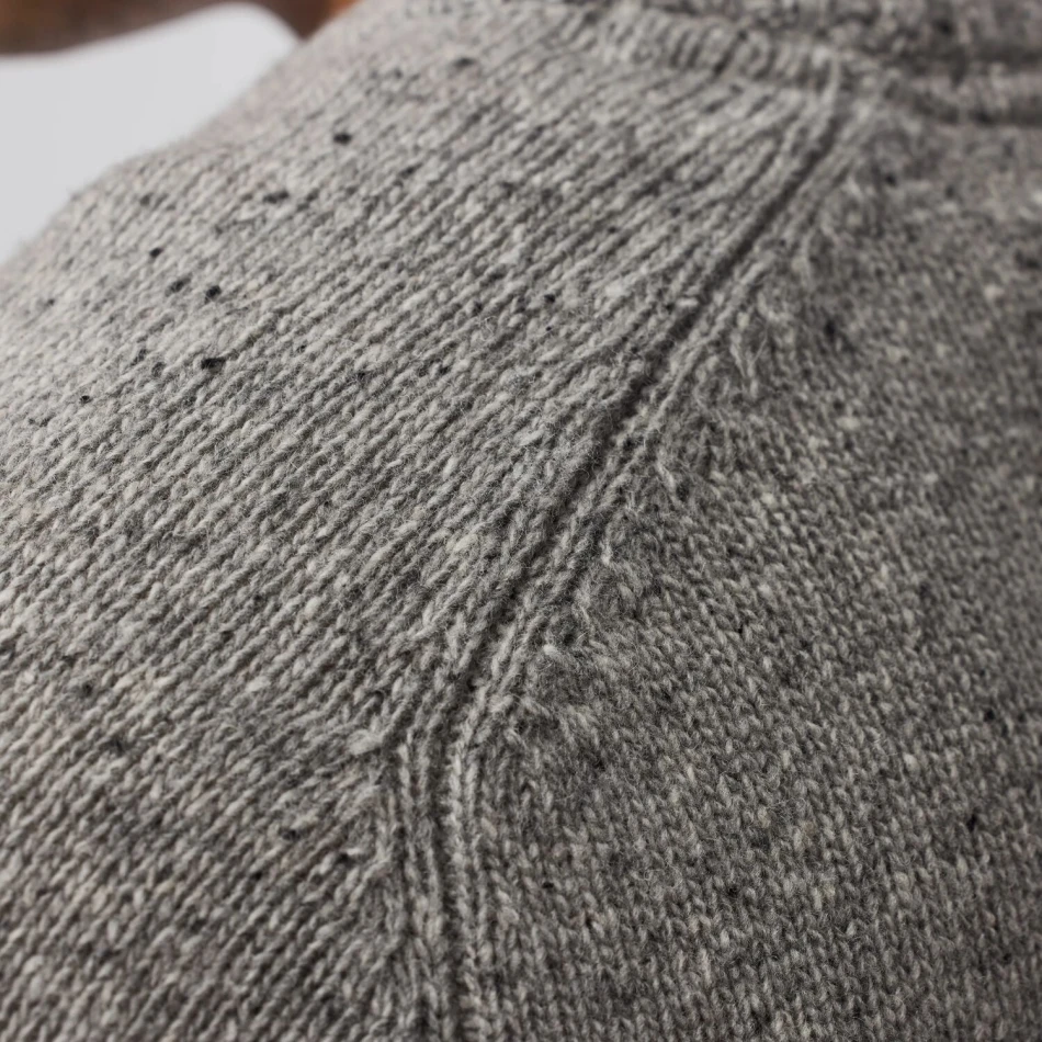 Ovik Neps Knit Sweater M | 020 Grey -5