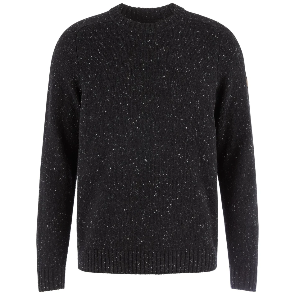 Ovik Neps Knit Sweater M | 550 Black -1