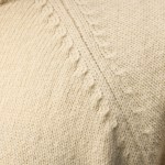 Fjallraven Logo Knit Sweater M | 191 Light Beige -5