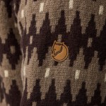 Ovik Jacquard Knit M | 244-294 Suede Brown/Dark Oak -4