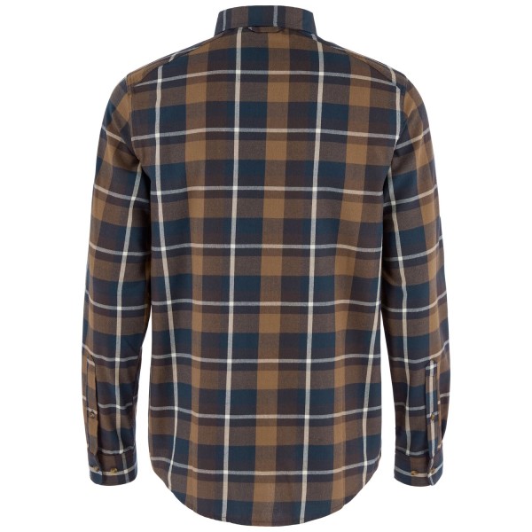 Fjallglim Regular Shirt M | 265-294 Wood Brown/Black Oak -2