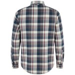 Fjallglim Regular Shirt M | 555-113 Dark Navy/Chalk White -2