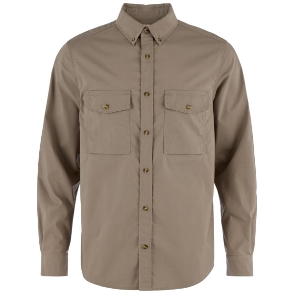 Ovik G-1000 Shirt LS M | 244 Suede Brown -1