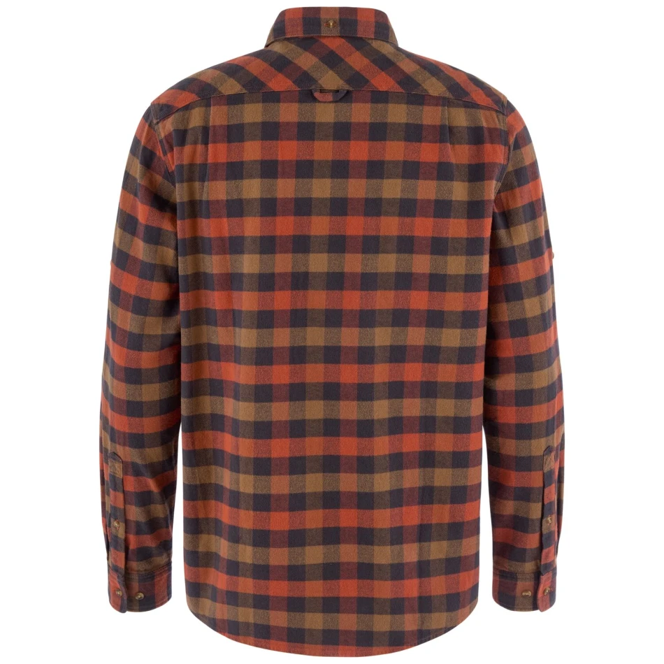 Skog Relaxed Shirt M | 215-265 Autumn Leaf/Wood Brown -2