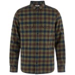 Skog Relaxed Shirt M | 625-555 Laurel Green/Dark Navy -1