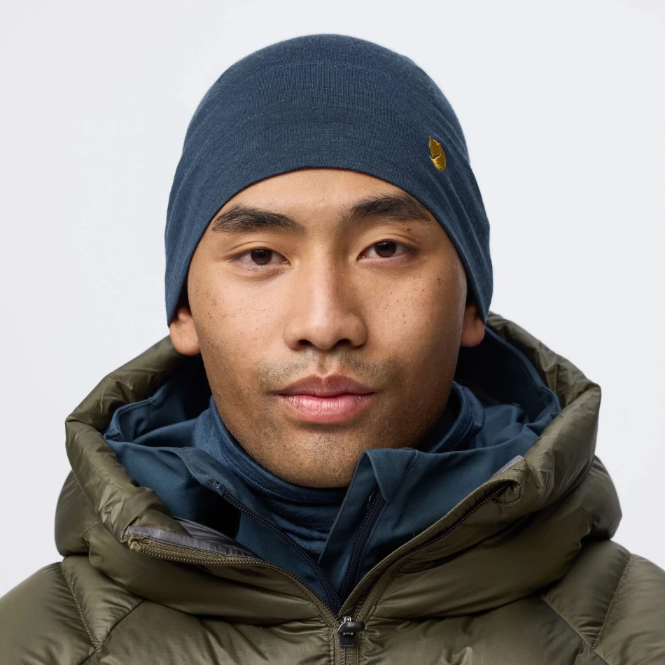 Bergtagen Merino Beanie | 570 Mountain Blue