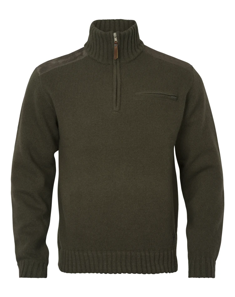 Harkila Annaboda WSP Knit Half Zip, kolor: Willow Green 1