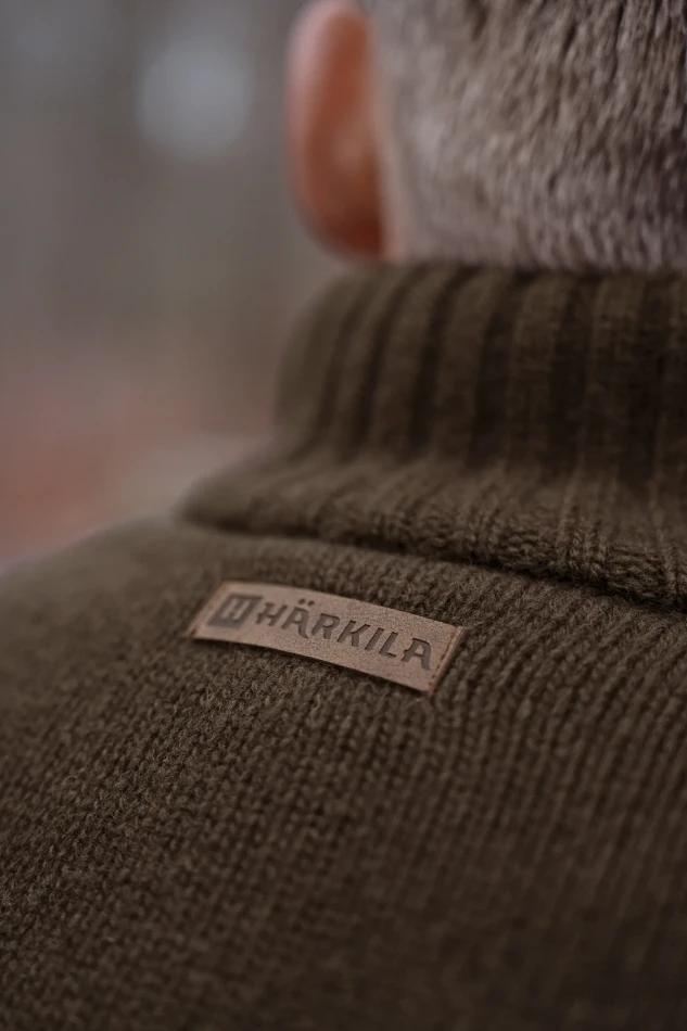 Harkila Annaboda WSP Knit Half Zip, kolor: Demitasse Brown 10