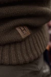 Harkila Annaboda WSP Knit Half Zip, kolor: Demitasse Brown 11