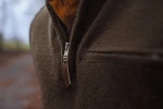 Harkila Annaboda WSP Knit Half Zip, kolor: Demitasse Brown 9