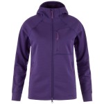 Fjallraven Abisko Grid Fleece Hoodie W, kolor: 425 Dark Violet