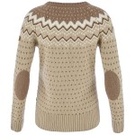 Fjallraven Ovik Knit Sweater W, kolor: 118-244 Fossil/Suede Brown
